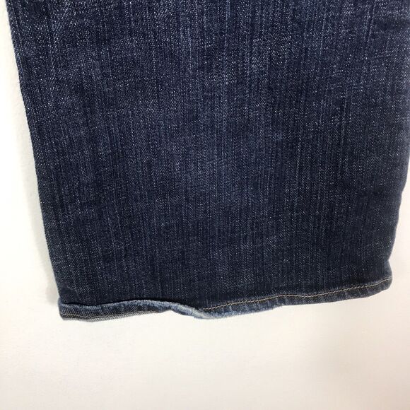 Old Navy Jeans The‎ Flirt Mid Rise Flare Stretch Denim Womens Size 14 Dark Wash - Picture 8 of 12